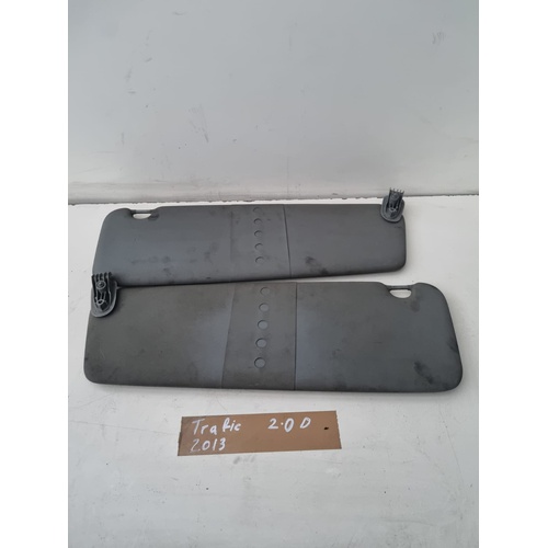 Coppia parasole Dx e SX RENAULT Trafic Furgone 2° Serie del 2007
