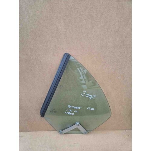 Vetro fisso posteriore SX PEUGEOT 206 Cabrio 1° Serie del 1998 - 2003