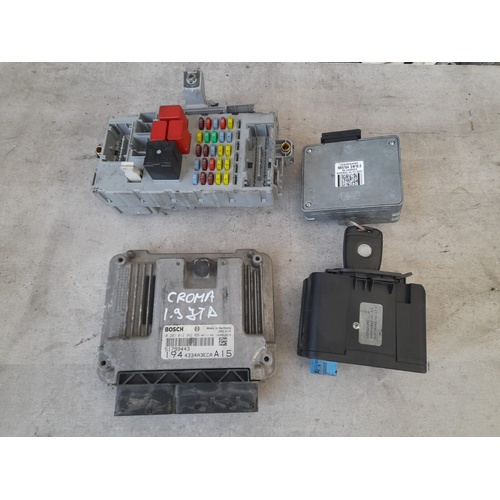 Kit centralina Fiat Croma del 2007 1.9 Diesel