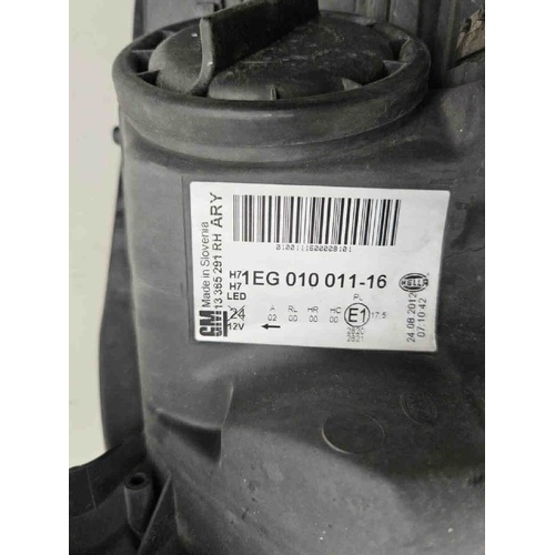 Faro anteriore Destro OPEL Astra J 2° Serie del 2011