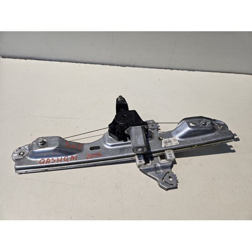 Meccanismo alzavetro Post. DX NISSAN Qashqai Serie del 2014