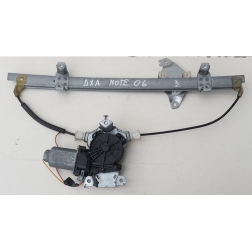 Meccanismo alzavetro Ant. DX NISSAN Note 1° Serie del 2006 - 2008