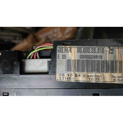 Comandi clima Fiat Scudo 2.0 D del 2004