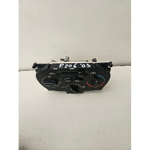 Comandi Clima PEUGEOT 206 1° Serie del 1998 - 2003
