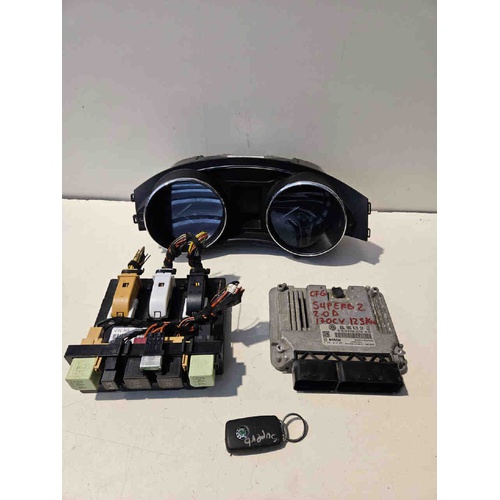 Kit Centralina Motore 170 cv 125 km SKODA Superb 2° Serie del 2008