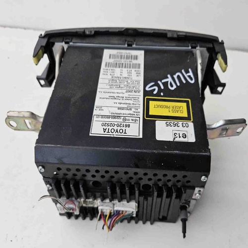 Autoradio TOYOTA Auris Serie (E150) (07>12) del 2007 - 2012