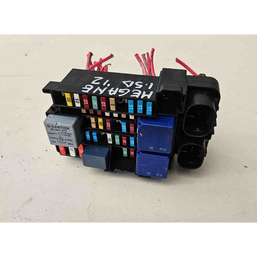 Scatola porta fusibili RENAULT Megane III (08>16) del 2008 - 2016