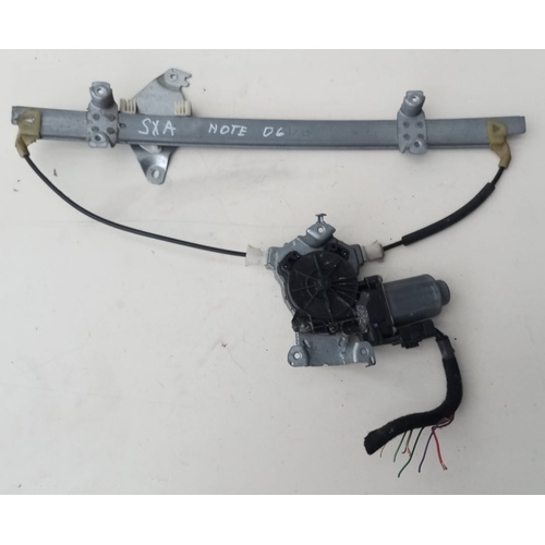Meccanismo alzavetro Ant. SX NISSAN Note 1° Serie del 2006 - 2008