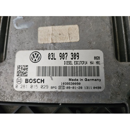 Kit Centralina Motore VOLKSWAGEN Golf 6 Berlina (08>12) del 2008 - 2012