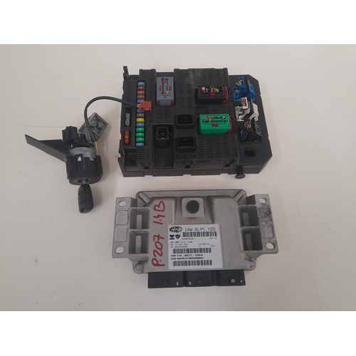 Kit Centralina Motore PEUGEOT 207 1° Serie del 2006 - 2009