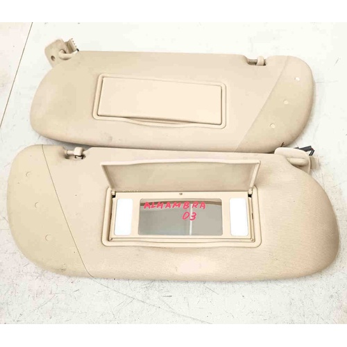Coppia parasole Dx e SX SEAT Alhambra 2° Serie del 2000 - 2009