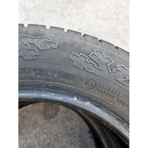 2 Gomme invernali usate FIAT Panda 3° Serie del 2012