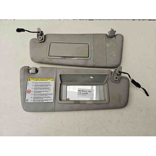 Coppia parasole Dx e SX OPEL Meriva 3° Serie del 2010