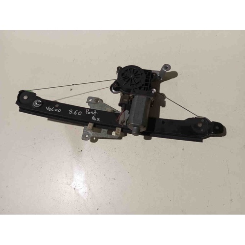 Meccanismo alzavetro Post. DX VOLVO S60 1° Serie del 2000 - 2009