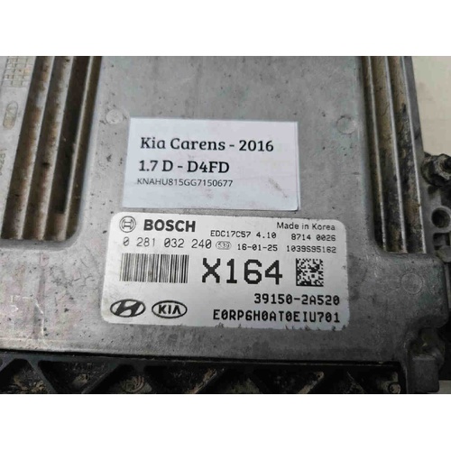 Kit Centralina Motore KIA Carens Serie (13>18) del 2013 - 2018