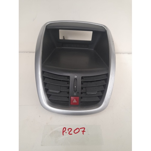 Bocchette Aria Centrale PEUGEOT 207 1° Serie del 2006 - 2009