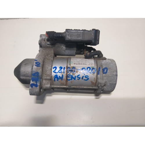 Motorino avviamento Toyota Avensis del 2011 2.2 Diesel