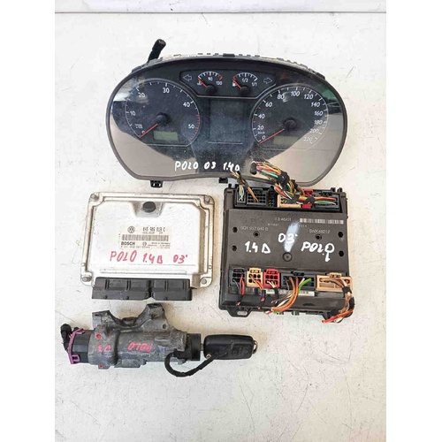 Kit Centralina Motore VOLKSWAGEN Polo 4° Serie del 2001 - 2009