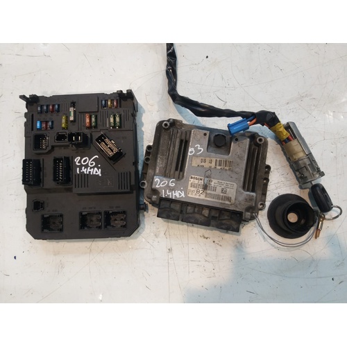 Kit centralina Peugeot 206 1.4 HDI del 2003