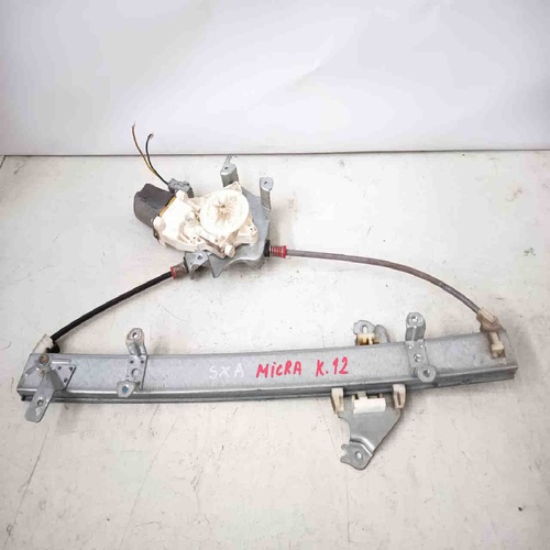 Meccanismo alzavetro Ant. SX NISSAN Micra 4° Serie del 2003 - 2005