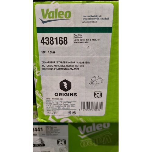 Motorino d' avviamento FIAT Grande Punto 3° Serie del 2012