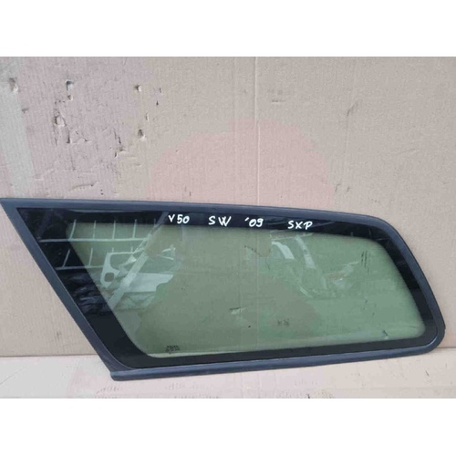 Vetro fisso posteriore SX VOLVO V50 2° Serie del 2007 - 2012
