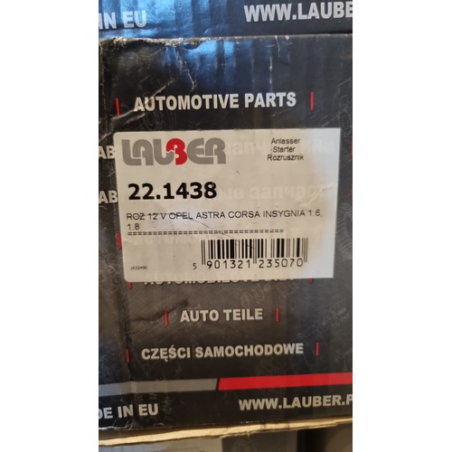 Motorino d' avviamento OPEL Astra J del 2009