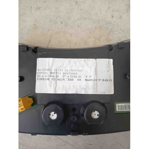 Quadro Strumenti PEUGEOT 308 Serie (07>14) del 2007 - 2014