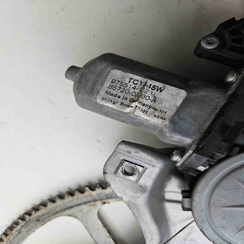 Meccanismo alzavetro Ant. SX TOYOTA Auris Serie (E150) (07>12) del 2007 - 2012