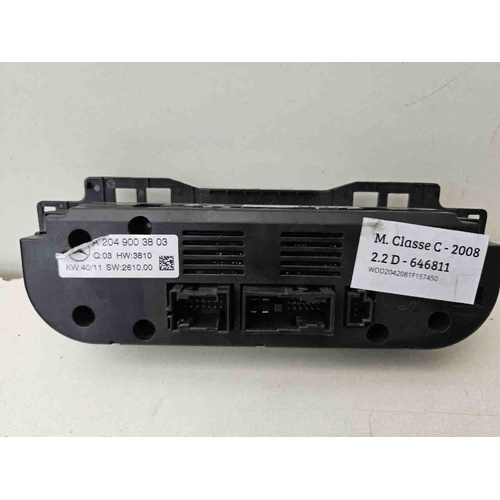 Comandi Clima MERCEDES Classe C S. Wagon W204 del 2007