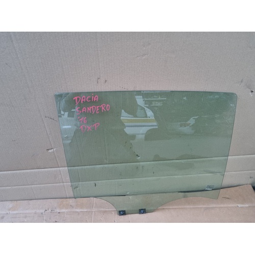 Vetro scendente posteriore destro DACIA Sandero Serie II (12>20) del 2012 - 2020