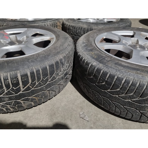 Coppia Ruote Complete Anteriori e Posteriori AUDI A4 Avant (B8) del 2011 - 2015