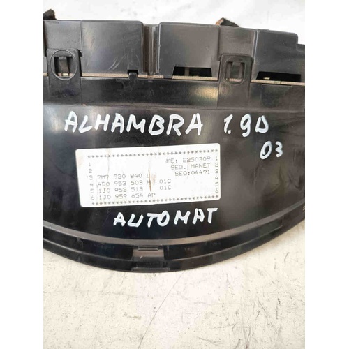 Quadro Strumenti SEAT Alhambra 2° Serie del 2000 - 2009