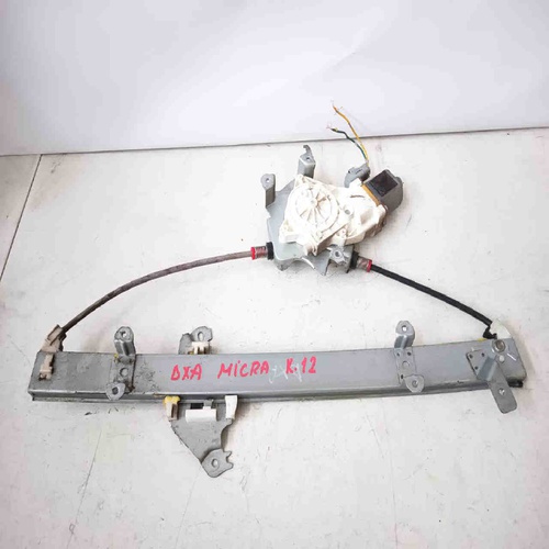 Meccanismo alzavetro Ant. DX NISSAN Micra 4° Serie del 2003 - 2005