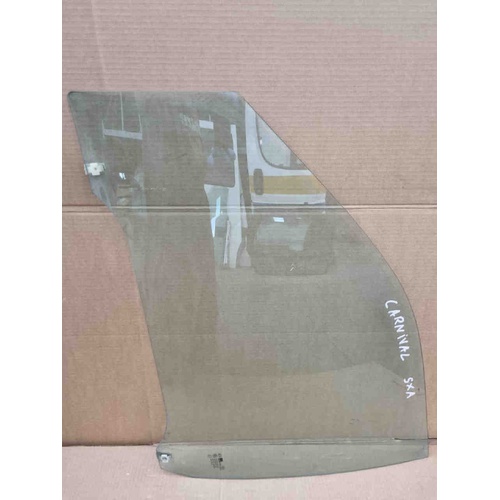 Vetro scendente anteriore sinistro KIA Carnival 2° Serie del 2001 - 2007