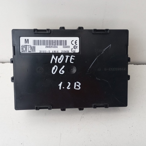 Body Computer NISSAN Note 1° Serie del 2006 - 2008