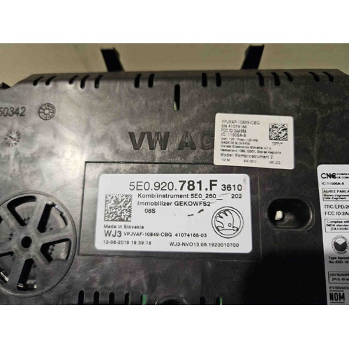 Kit Centralina Motore SKODA Octavia S.Wagon 5° Serie (5E5) (16>20) del 2016 - 2020