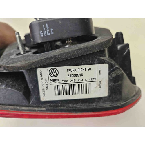 Stop fanale posteriore Destro VOLKSWAGEN Golf 6 Berlina (08>12) del 2008 - 2012
