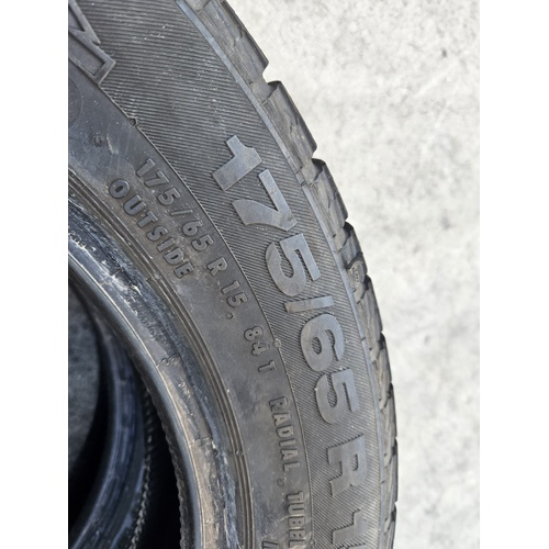 2 Gomme invernali usate FIAT Panda 3° Serie del 2012