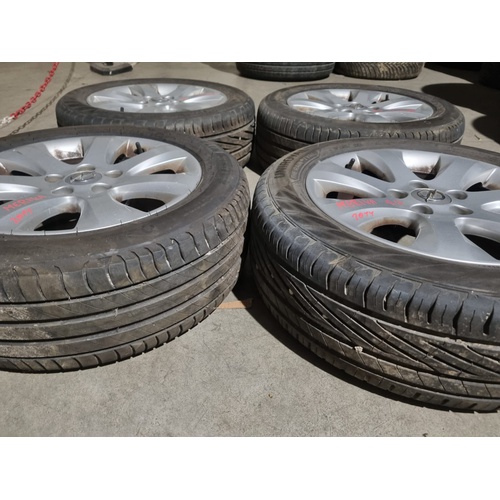 Coppia Ruote Complete Anteriori e Posteriori OPEL Meriva 3° Serie del 2010