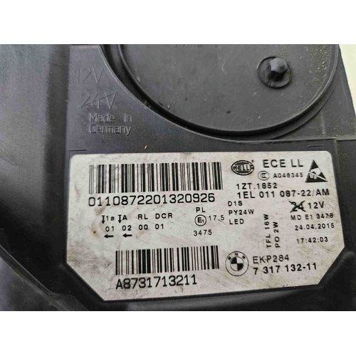 Faro anteriore Destro BMW Serie 5 Touring (F11) del 2010