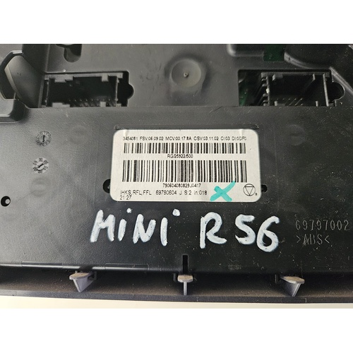 Console centrale con comandi clima MINI Cooper 2° Serie del 2006 - 2013
