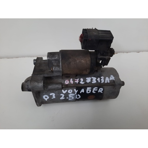 Motorino Avviamento Chrysler Voyager del 2003 2.5 Diesel