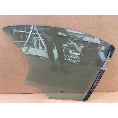 Vetro scendente Posteriore Sinistro PEUGEOT 307 Cabrio del 2003 - 2005