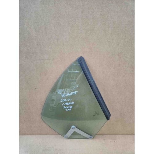Vetro fisso posteriore DX PEUGEOT 206 Cabrio 1° Serie del 1998 - 2003