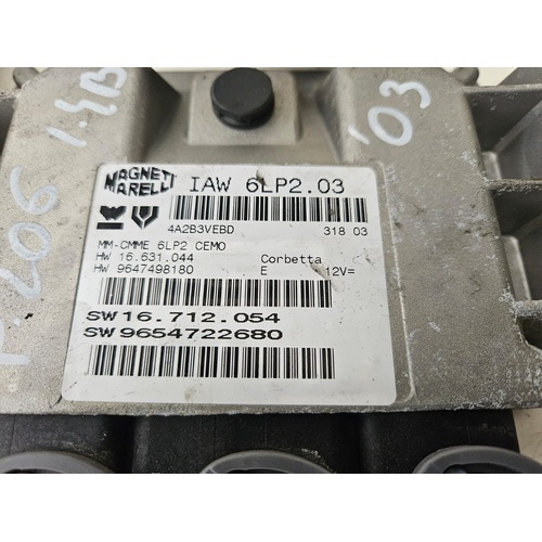 Kit Centralina Motore PEUGEOT 206 1° Serie del 1998 - 2003
