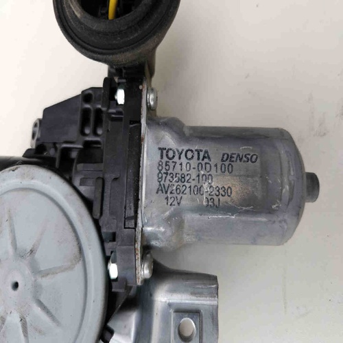 Meccanismo alzavetro Ant. DX TOYOTA Auris Serie (E150) (07>12) del 2007 - 2012