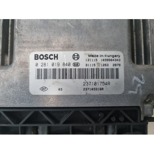 Kit Centralina Motore RENAULT Trafic Furgone 2° Serie del 2007