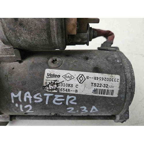 Motorino d' avviamento RENAULT Master 4° Serie del 2010