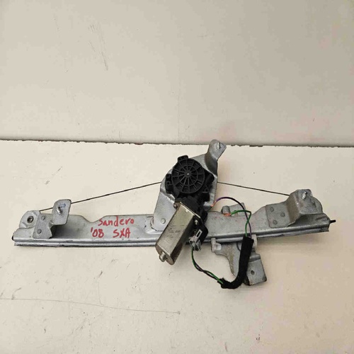 Meccanismo alzavetro Ant. SX DACIA Sandero 1° Serie del 2008 - 2012